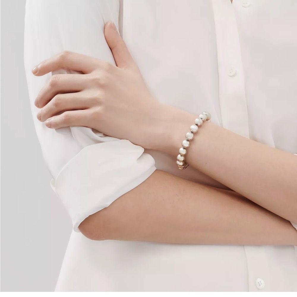 Tiffany & Co. Sterling Silver Ball Bracelet